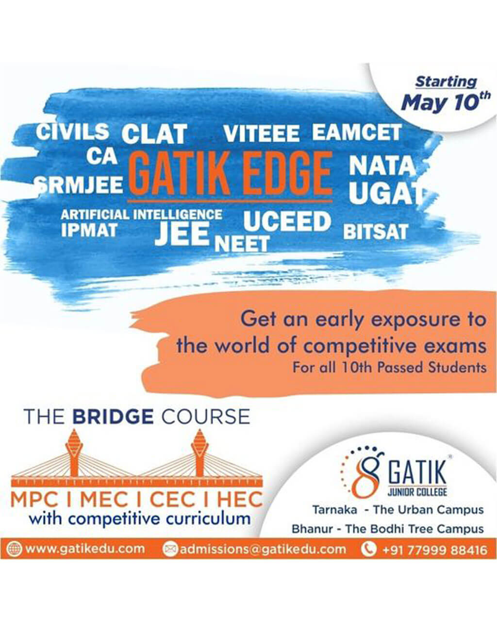 best intermediate colleges in hyderabad for mec
